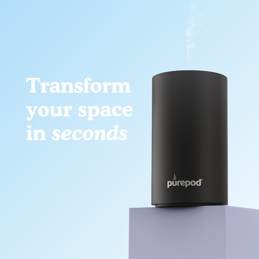 PurePod Diffuser in Onyx Black